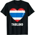 thumbnail image 1 of men and women can wear，Thailand Flag Shirt | Thai T-Shirt, 1 of 7