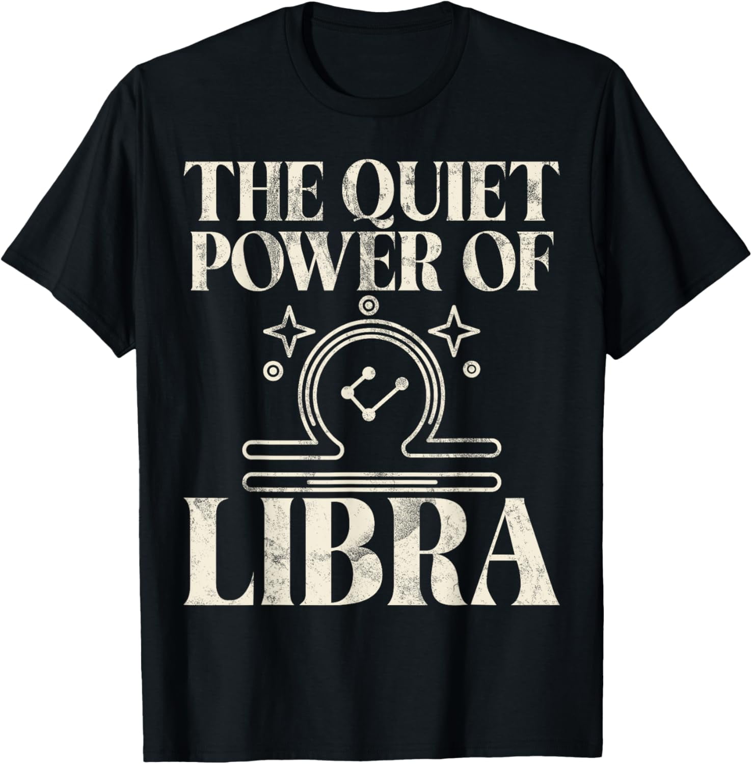 NIANQINGHUA men and women can wearThe Quiet Power of Libra T-Shirt