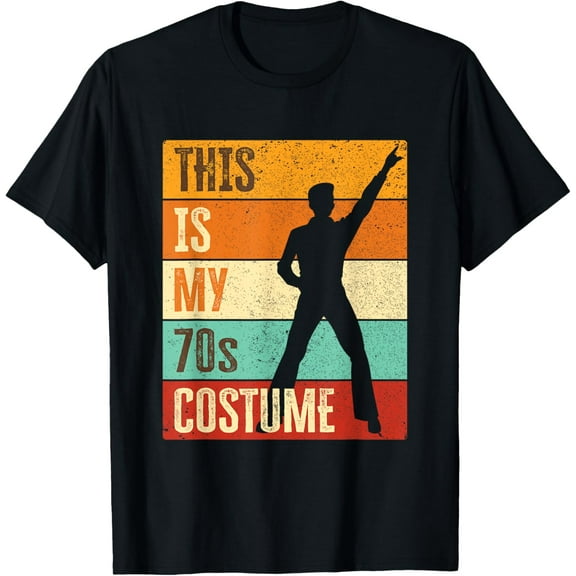 men and women can wear,This Is My 70s Costume, Men | 70s Outfit | 1970s Disco T-Shirt