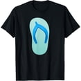 thumbnail image 1 of men and women can wear，Thong Sandal Flip Flops Costume T-Shirt, 1 of 4