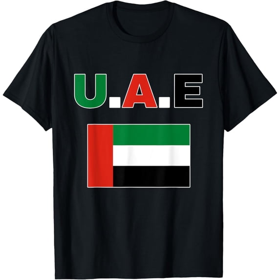 men and women can wear,Uae,United Arab Emirates,Emarati,uae flag. T-Shirt