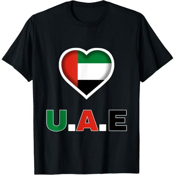 men and women can wear,Uae,United Arab Emirates,Emarati,uae flag. T-Shirt