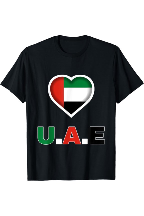 men and women can wear,Uae,United Arab Emirates,Emarati,uae flag. T-Shirt