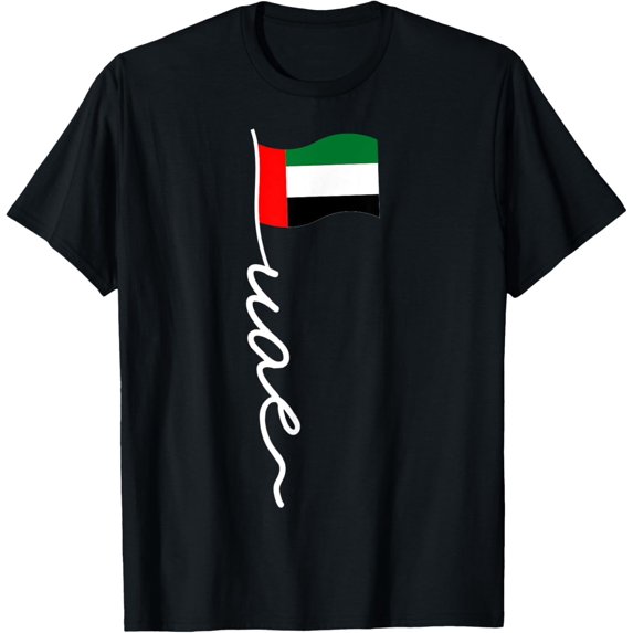 men and women can wear,United Arab Emirates Flag Shirt For Emirati Flag UAE T-Shirt