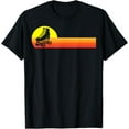 thumbnail image 1 of men and women can wear，Vintage Roller Skating Silhouettes Illustration Tee Shirt T-Shirt, 1 of 4