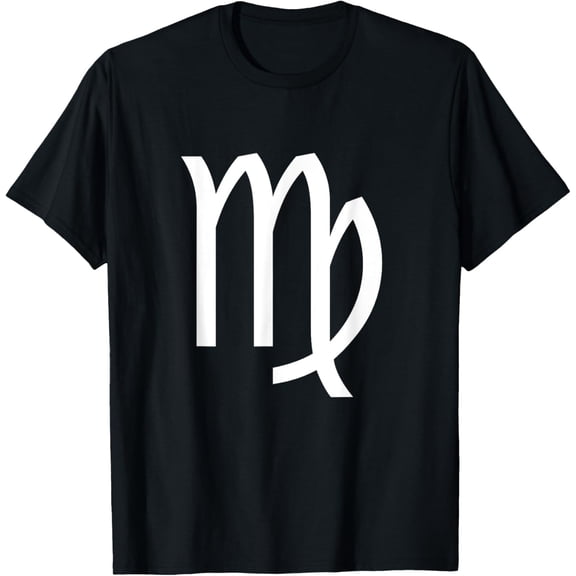 men and women can wear，Virgo Zodiac Symbol T-Shirt