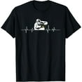 thumbnail image 1 of men and women can wear，Welding heartbeat shirt, welding tools, welder men, welding T-Shirt, 1 of 4