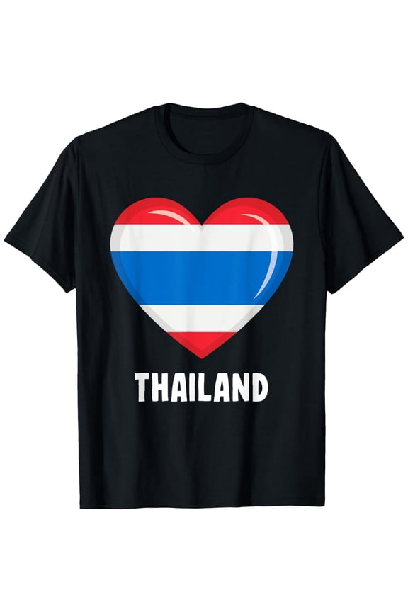 men and women can wear锛孴hailand Flag Shirt | Thai T-Shirt