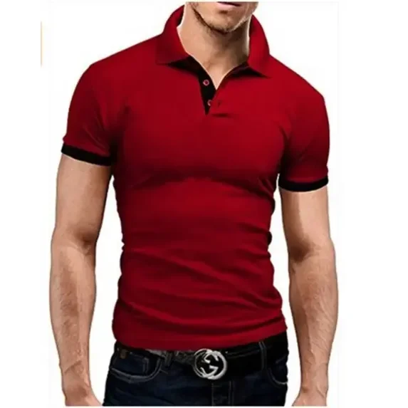 men's Summer Polo Shirt Man Busin Casual T Shirt Breathable Golf Sportwear Short Sleeved Tops for Male Size S-8XL A8Nt#