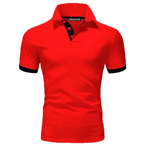 men's Summer Polo Shirt Man Busin Casual T Shirt Breathable Golf Sportwear Short Sleeved Tops for Male Size S-8XL A8Nt#