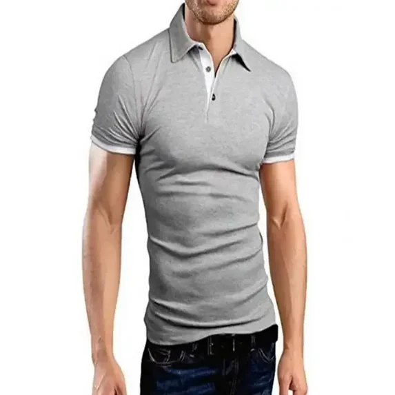 men's Summer Polo Shirt Man Busin Casual T Shirt Breathable Golf Sportwear Short Sleeved Tops for Male Size S-8XL A8Nt#