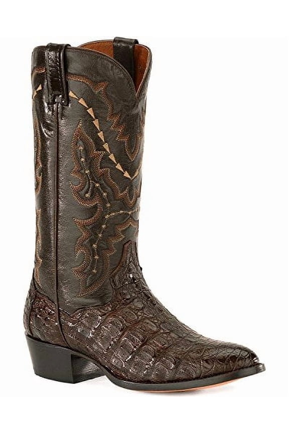 men's dan post boots genuine flank caiman