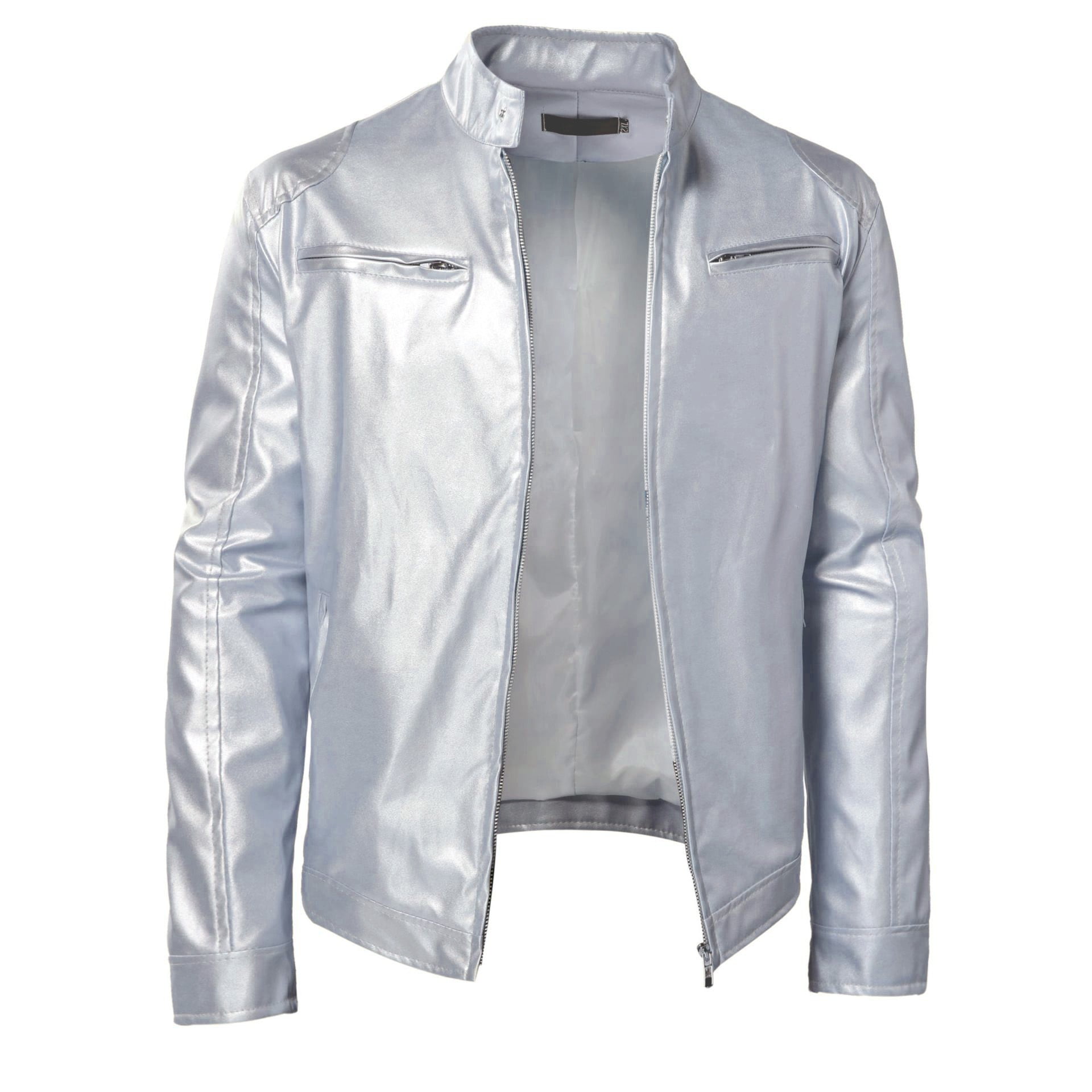 men's leather jacket men's youth stand collar punk men's men's leather jacket men's youth stand collar punk men's