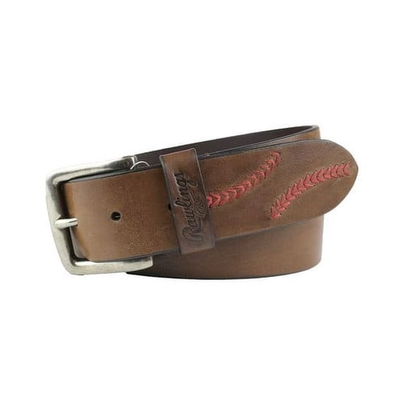 men's rawlings mardras baseball stitch belt 10.5"