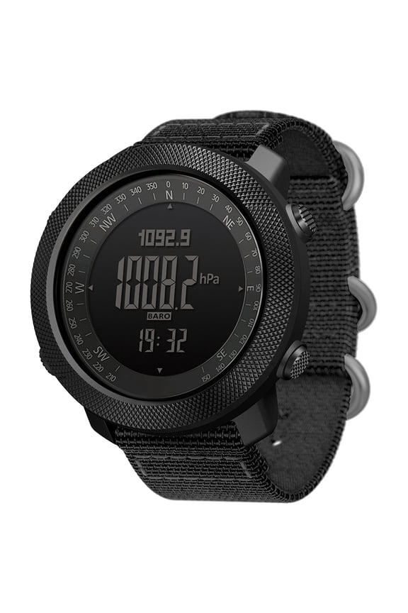 men's sports watch Digital Men's Outdoor Digital Sports Watch with Altimeter Barometer Compass World Time 50M Waterproof Pedometer Wrist Watch