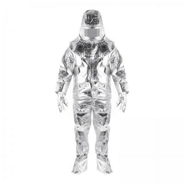menolana 4xHeat Resistant Insulation Suit Uniform Clothing Fireproof Clothes 500 degrees XL