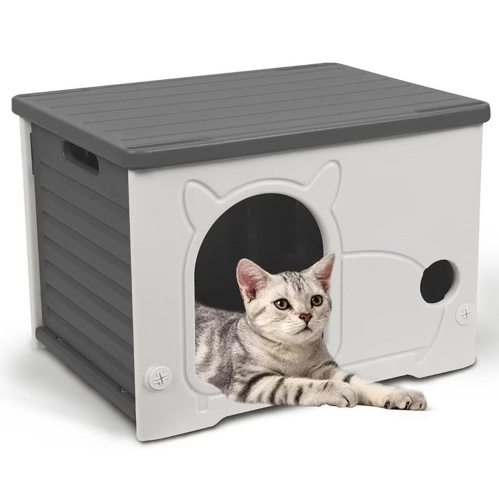 Huge Hamster Hideaways Reference: Menolana Stray Cats Shelter Pet Bed Versatile Pet Supplies Large