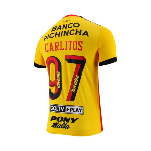 mens Barcelona sporting club jersey 2022 Tevez Marathon Sports Yellow