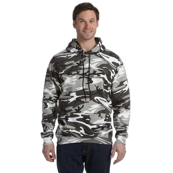 mens Camouflage Pullover Hooded Sweatshirt