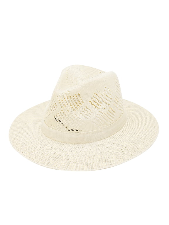 mens Wide Brim Straw Sun Hat Foldable Beach Hat Summer Hat Cruise Hats for men Large Straw Hat Beach Hat Gardening Hat for men Beach Visor Sun Hats Straw Hats men,White,One Size