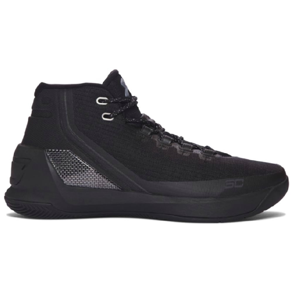mens under armour curry 3 trifecta black 1269279-001 - Walmart.com