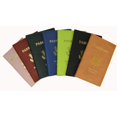 thumbnail image 1 of menswallet Genuine Leather USA Gold Logo Passport Cover Holder for Travel 151 CF USA (C) Orange, 1 of 10