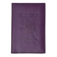 thumbnail image 1 of Genuine Leather USA Passport Cover, Holder and Case for International Travel 151 CF USA BLIND (C), 1 of 18