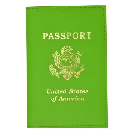 Marshal USA Gold Logo Passport Cover Holder for Travel 151 PU USA (C)