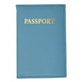 thumbnail image 1 of menswallet Passport Cover Holder for Travel 151 PU (C) Baby Blue, 1 of 44