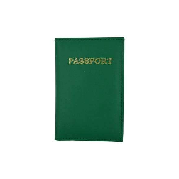 menswallet Passport Cover Holder for Travel 151 PU (C) Green