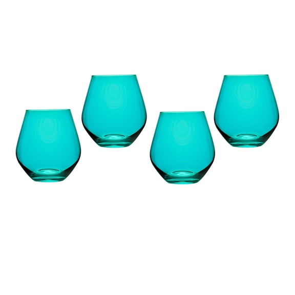 meridian-stemless-teal-wine-glass-set-of-4