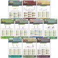 thumbnail image 1 of merka Women's 30 Day Challenge Poster Set: Instructional Fitness Routine Guide for Home or Gym, Designed by Women for Beginners, Set of 10, 1 of 7