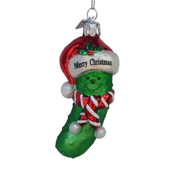 merry Christmas Pickle Ornament