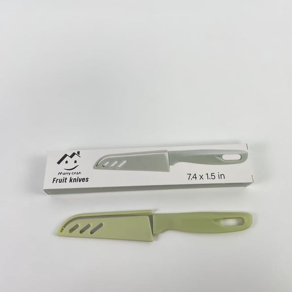 merrycasa fruit knives,Paring Knives , Ultra Sharp Vegetable and Fruit Knife,Steel Small Kitchen Knife with PP Plastic Ergonomic Handle