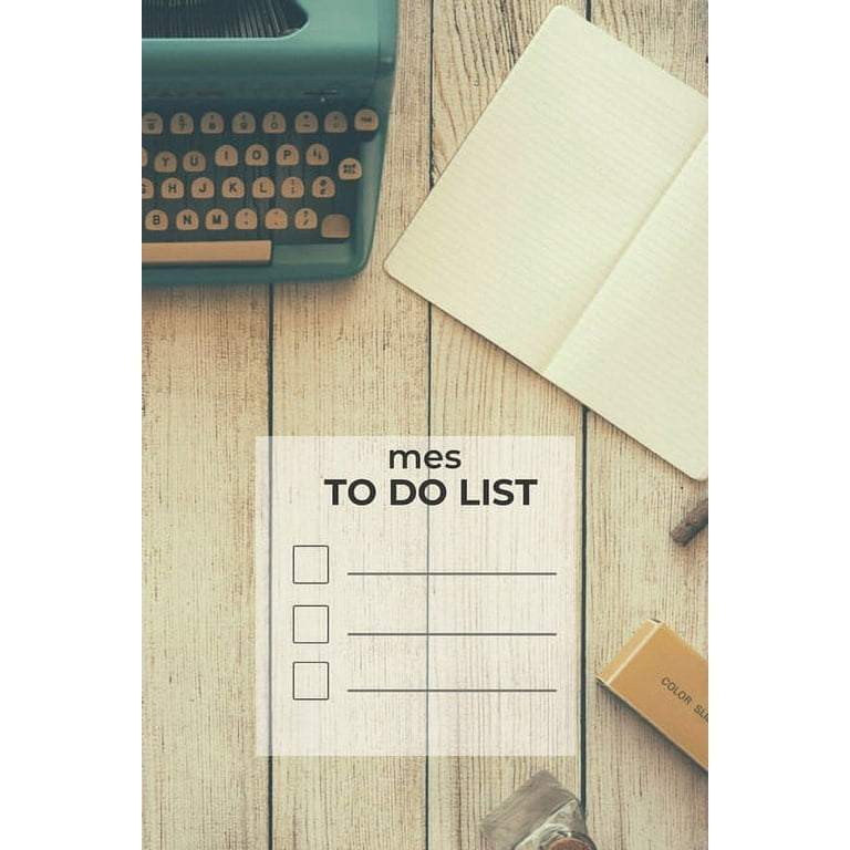 mes TO DO LIST : Carnet to do list, Cahier to do list, Liste des tï¿½ches,  To do list planner, Agenda to do list - 6 x 9 pouces (15,24 x 22,86 cm) 