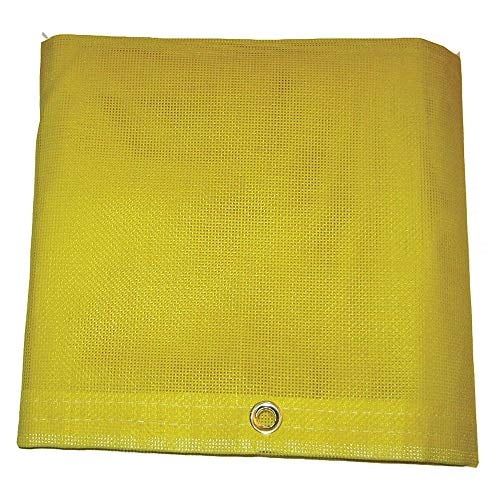 mesh tarp, yellow, 6 x 8 ft. cut size