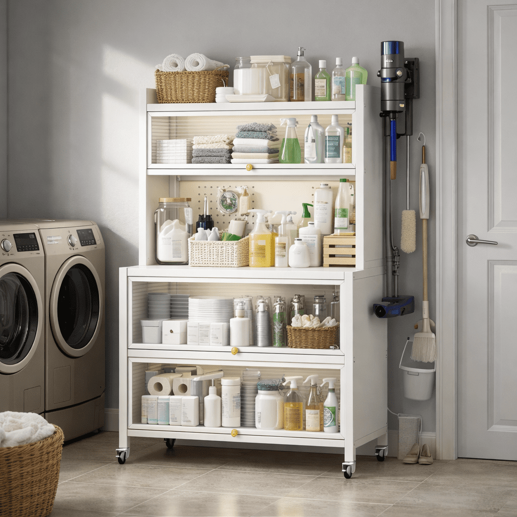 metal storage shelves