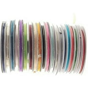 metallic gold edge double face satin ribbon 1/4 inch wide 25 yard bolt-toffee
