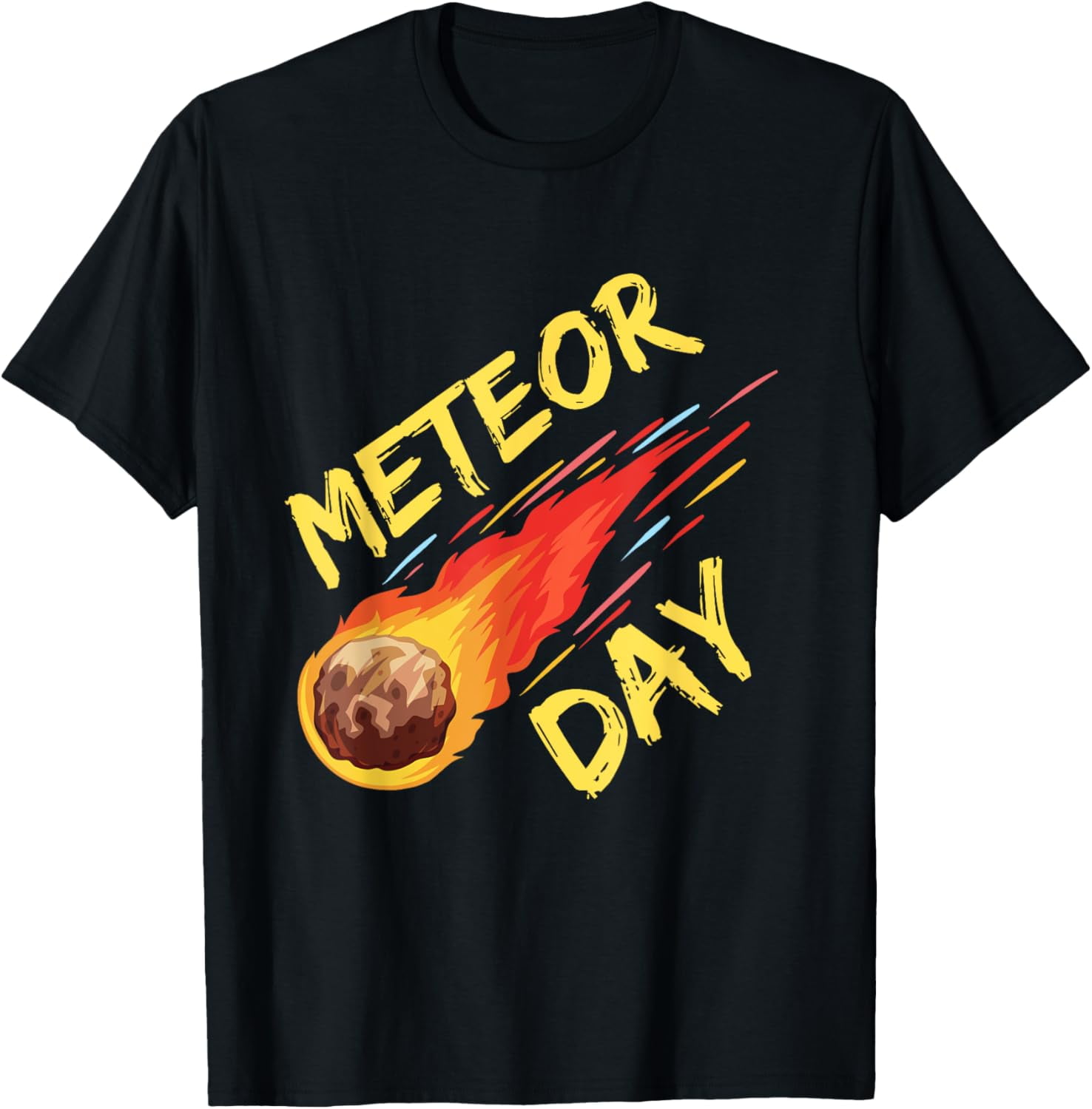 meteorite asteroid Meteor day 2024 comet meteor shower TShirt3XL