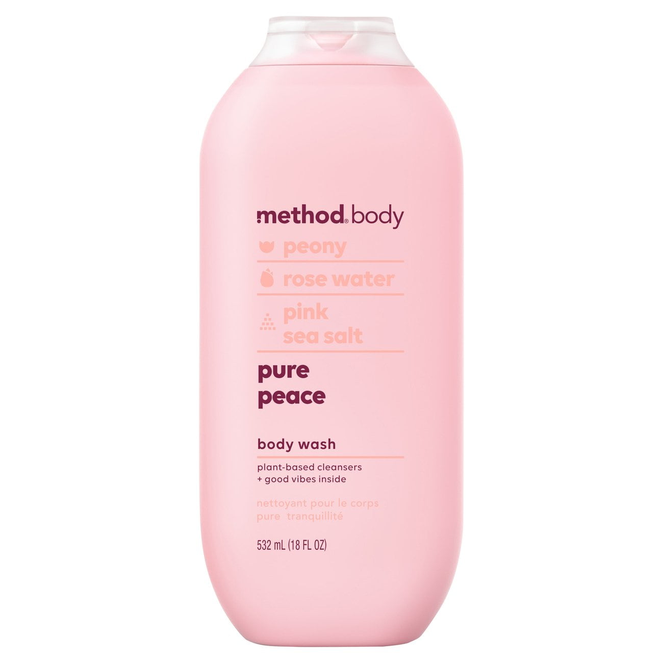method Body Wash - Pure Peace - 18 oz (Packaging May Vary)