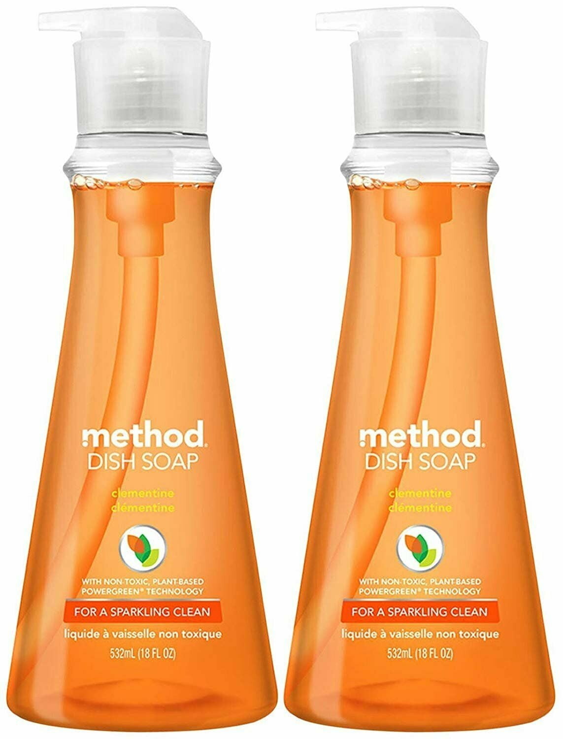 method Sparkling Liquid Dish Soap, 18 Fluid Ounce, 2 Count