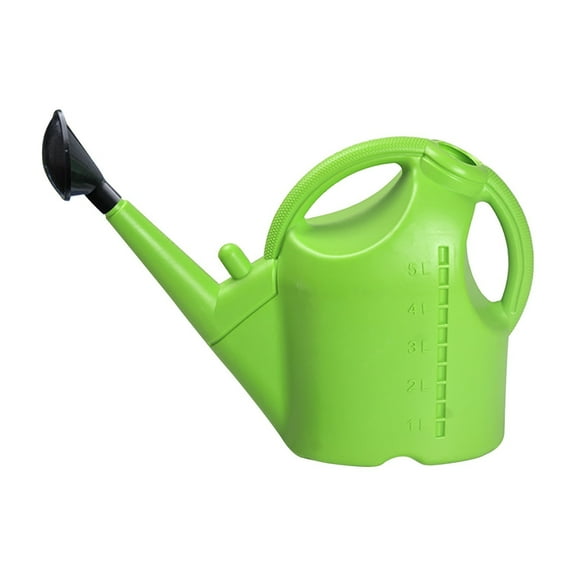 mfkdald Watering Cans Water Bottle 5L Large Capacity Long Mouth Thickened Spray Pot Garden Blow Molding Watering Pot Garden Sprinkler Garden