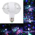 thumbnail image 1 of mfyjkho Rotating Led Party Light Bulb, E27 Base, Rgb Strobe Effect for Home, Club, Bar, Birthday Decor, 6W, 3.54X7.09 In, with Remote, 1 Count, 1 of 8
