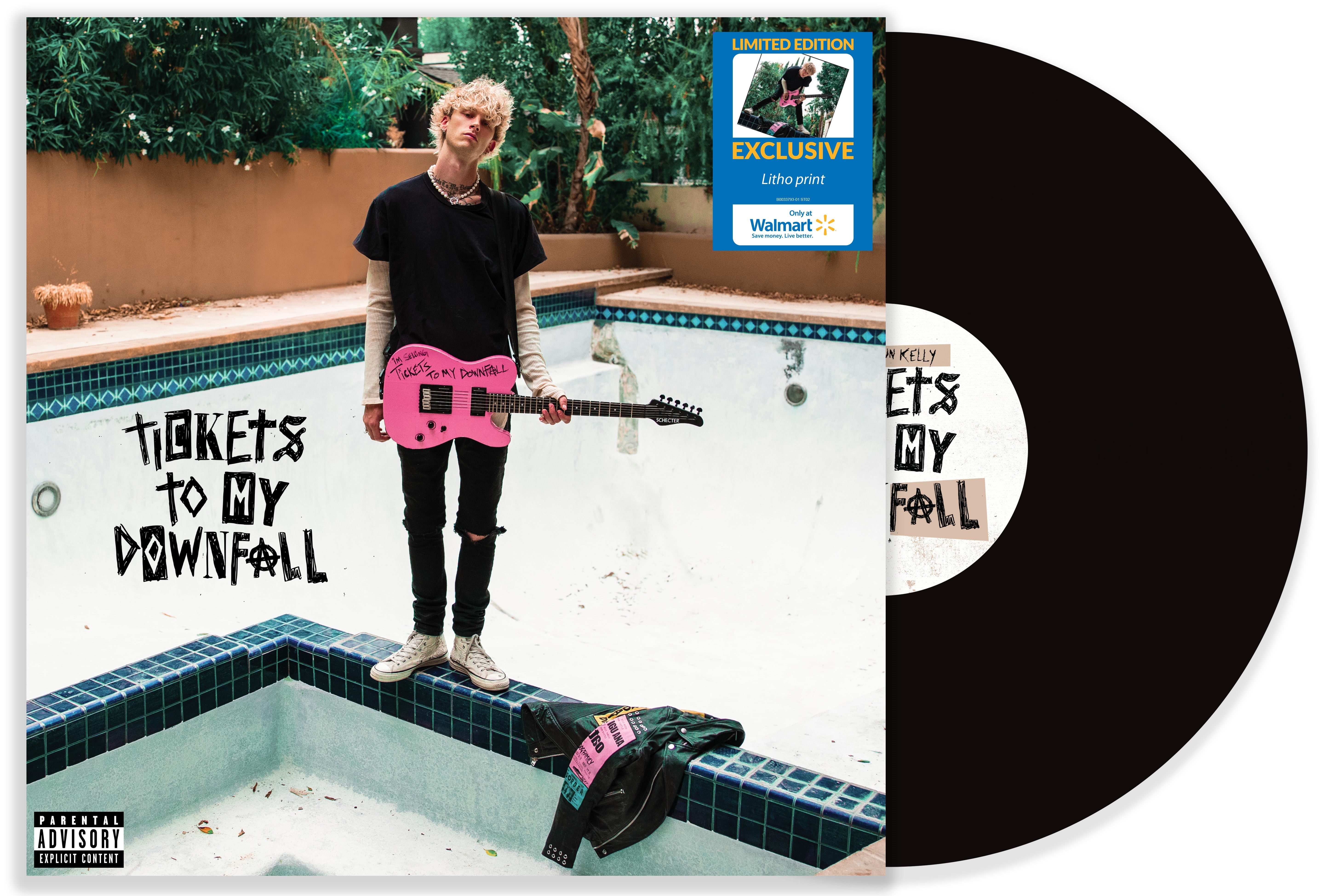 mgk Tickets To My Downfall (Walmart Exclusive) PopPunk Vinyl LP