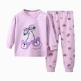 thumbnail image 1 of mgoYE 2Pcs Baby Girls Outfits 6 12 18 24 Months 2T 3T 4T 5T Toddler Boys Fall Outfits Long Sleeve Sweatshirt Tops and Sweatpants Pant 2PCS Set(Purple,10-11 Years), 1 of 9