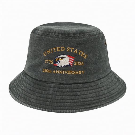 mgoYE America 250th Anniversary Hat United States 250th Anniversary Cap, Adjustable Retro Embroidered Hat, Patriotic Baseball Cap for Men Women Gifts(AG,One Size)