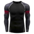 thumbnail image 1 of mgoYE Athletic Shirts for Men Compression Shirt Men Long Short Sleeve Cooling Rash Guard Athletic T Shirt for Sports| S, 1 of 8