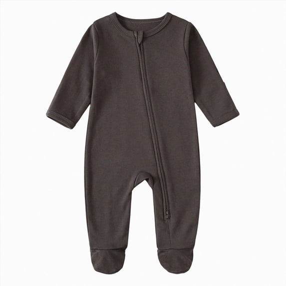 mgoYE Baby Footed Pajamas Zipper Soft Infant Sleep & Play, Baby One-piece Romper