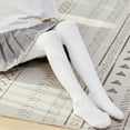 thumbnail image 1 of mgoYE Baby Girls Tights Cable Knit Leggings Stockings 1 Pack Pantyhose Toddlers|Beige 1-2 Years, 1 of 3