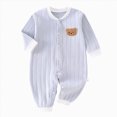 thumbnail image 1 of mgoYE Baby Newborn Romper Clothes Long Sleeve Romper Newborn Infant Baby Bodysuit Jumpsuit for Boys Girls 3-6 Months, 1 of 9